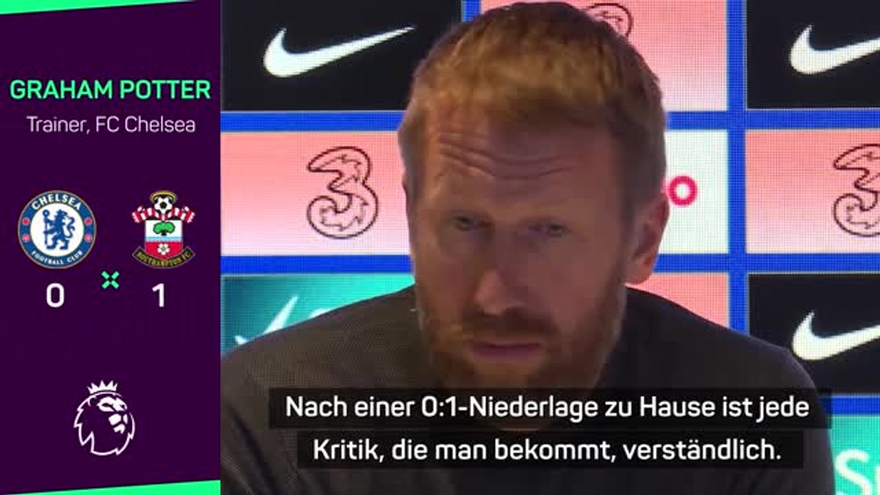 Potter über die Kritik der Chelsea-Anhänger
