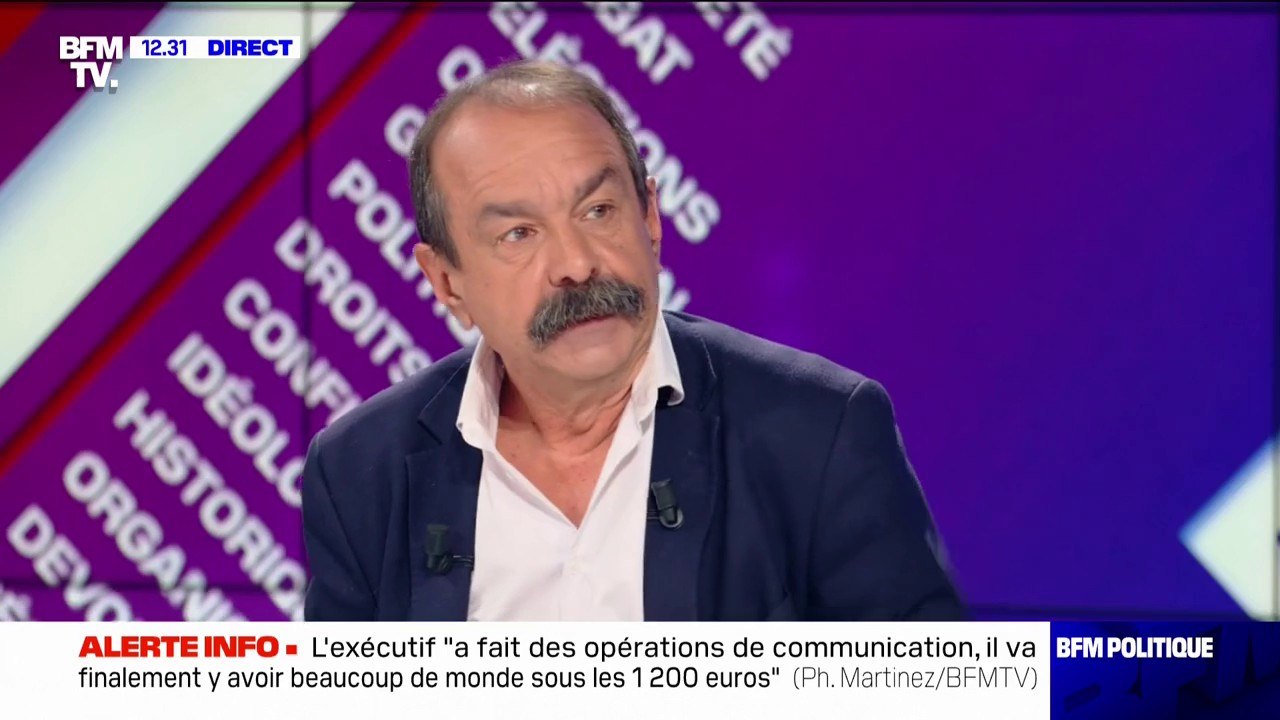 Philippe Martinez sur la mobilisation du 7 mars: "Il faut qu'il y ait des millions de grévistes ce jour-là, un mouvement de solidarité"