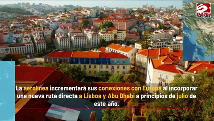 Etihad Airways estrena vuelos a Portugal