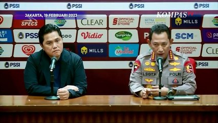 Dukung Pemberantasan Match Fixing, Kapolri Siapkan Satgas Antimafia Bola