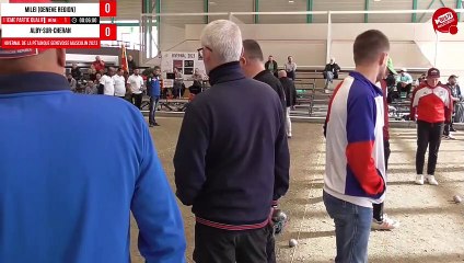 Qualif 11e partie MILEI vs ALBY-SUR-CHERAN : Marathon hivernal à pétanque masculin de Genève 2023