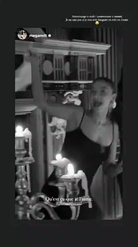 Flora Coquerel à l'anniversaire d'Iris Mittenaere.