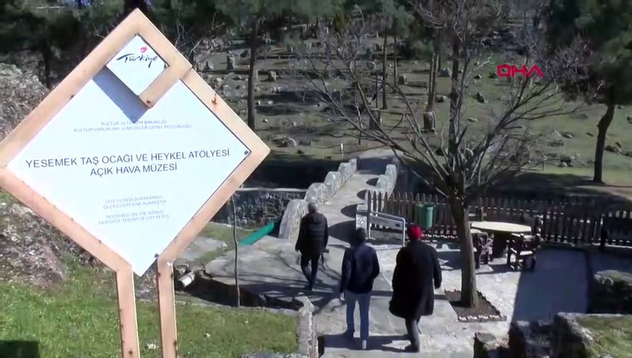 Üç bin yıllık heykeller, depreme rağmen sapasağlam