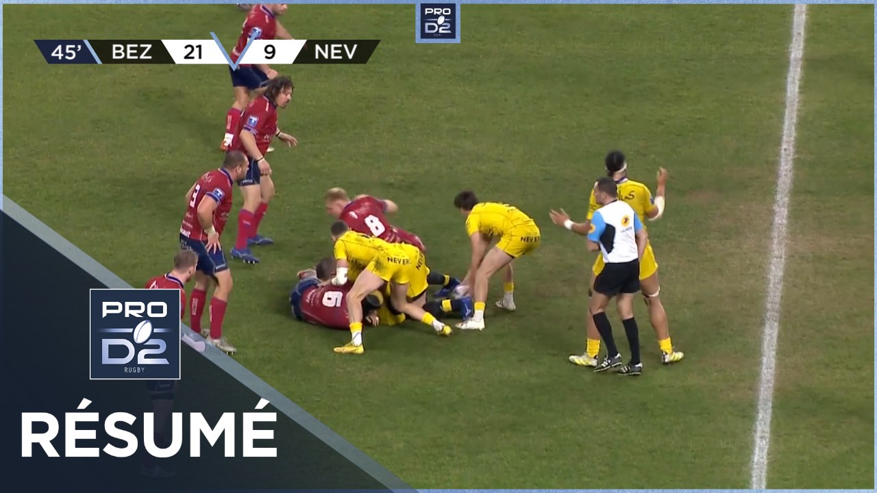 PRO D2 - Résumé AS Béziers Hérault-USON Nevers: 32-32 - J21 - Saison 2022/2023