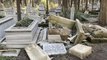 Hatay'da depremde mezarlar da hasar gördü