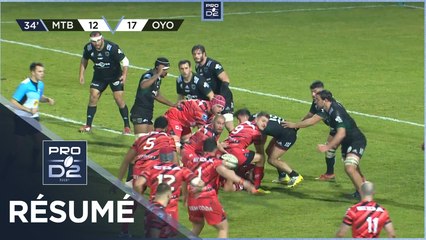 PRO D2 - Résumé US Montauban-Oyonnax Rugby: 21-34 - J21 - Saison 2022/2023