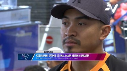 Descargar video: Datuk Azizulhasni Awang optimis ke final acara keirin di Jakarta