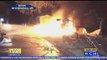 ¡Horror en SPS! Tras ser tiroteado vehículo explota en llamas y su conductor muere calcinado #MóvilSPS