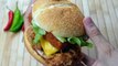 How to Make Crispy Chicken Burger By Recipes Of The World