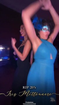 Vaimalama Chaves, Flora Coquerel et Alexandra Rosenfeld à la soirée d'anniversaire d'Iris Mittenaere.