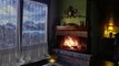Winter Ambience: Quiet place with fireplace