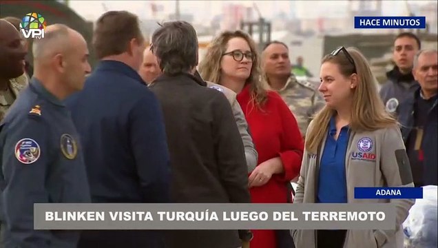Antony Blinken llega a zona impactada por terremoto en Turquía - 19Feb
