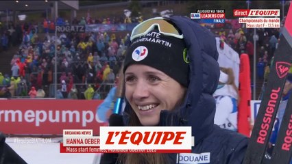 Chevalier-Bouchet : « Je n'ai pas de regret » - Biathlon - Mondiaux (F)