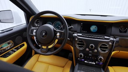 White Rolls-Royce Cullinan 2023 - Awesome Luxury SUV