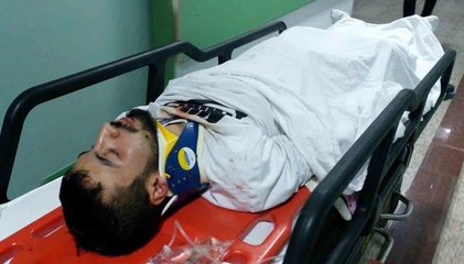 Kendini vuran ağabiyini hastaneye götürürken kazada yaralandı