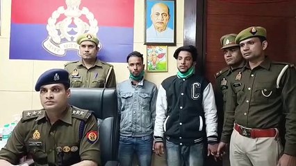 दो लुटेरे गिरफ्तार, सात चेन स्नैचिंग की वारदातों का खुलासा