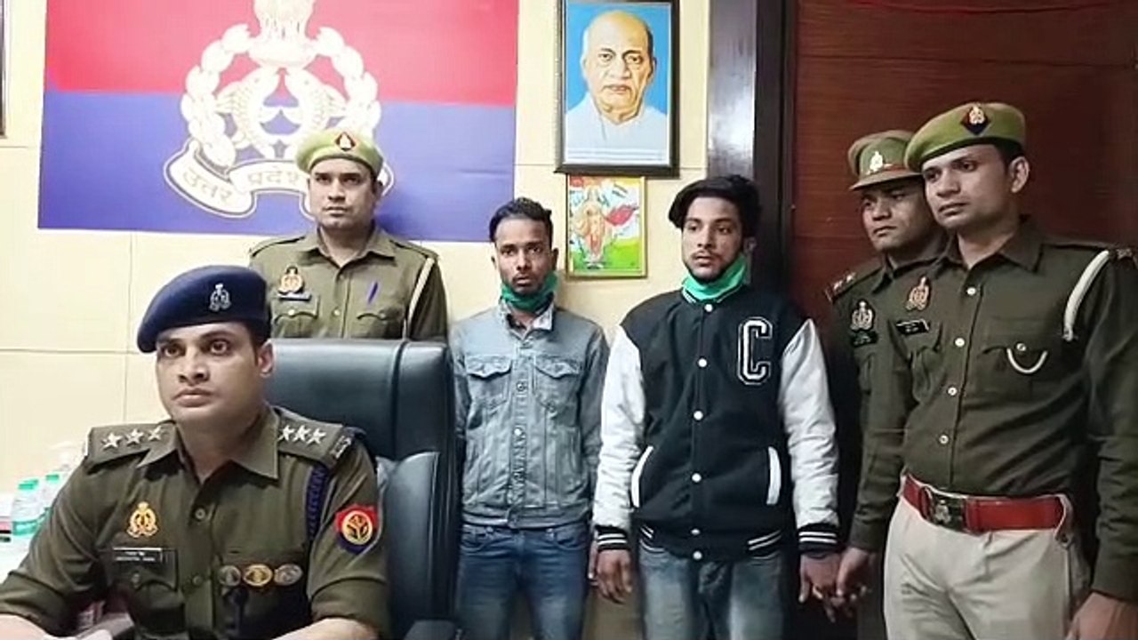 दो लुटेरे गिरफ्तार, सात चेन स्नैचिंग की वारदातों का खुलासा