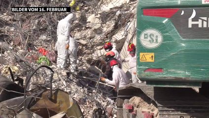 Türkei stellt Rettungsarbeiten nach Beben fast überall ein