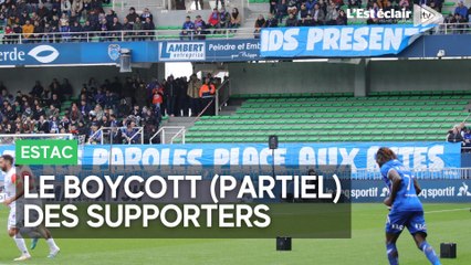 La crise se renforce entre l'Estac et ses supporters