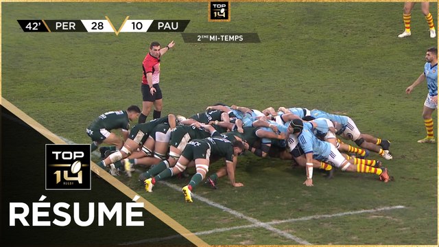 TOP 14 - Résumé USA Perpignan-Section Paloise: 49-29 - J18 - 2022-2023