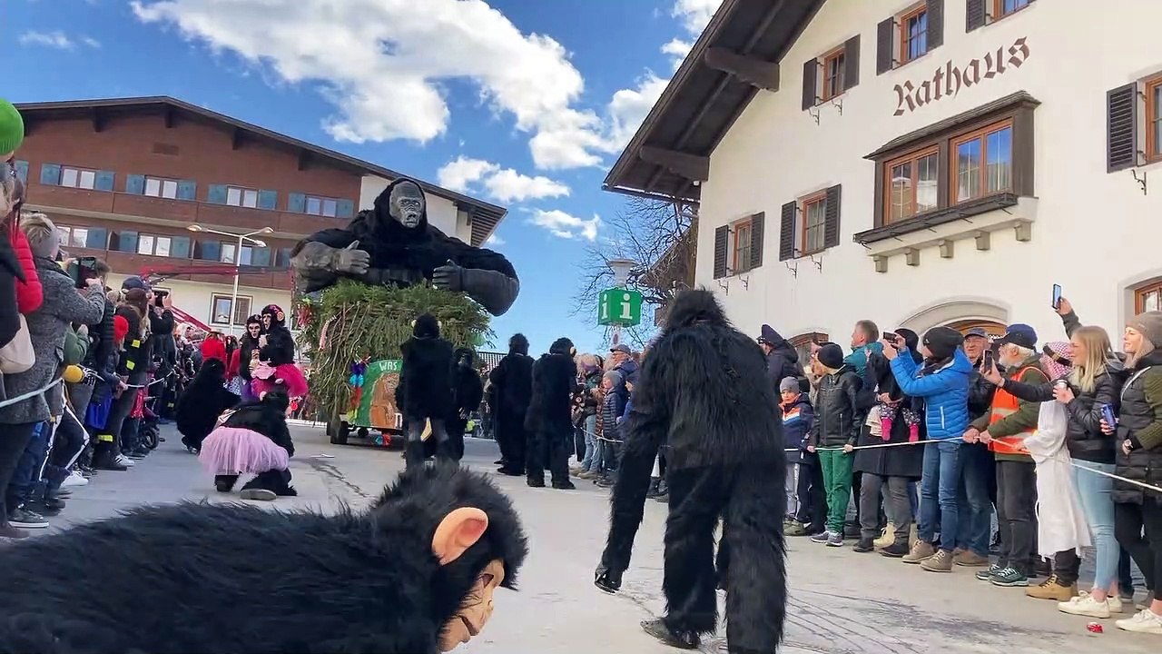 Faschingsumzug in Matrei in Osttirol
