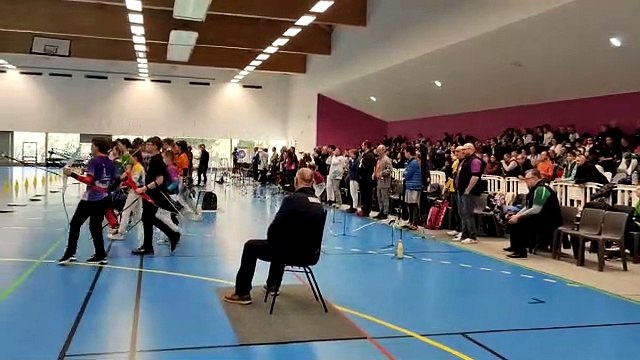 Championnat régional double mixte jeune février 2023