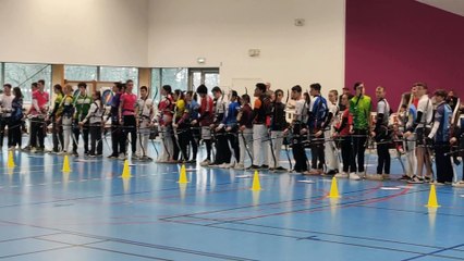 Championnat régional double mixte jeune février 2023