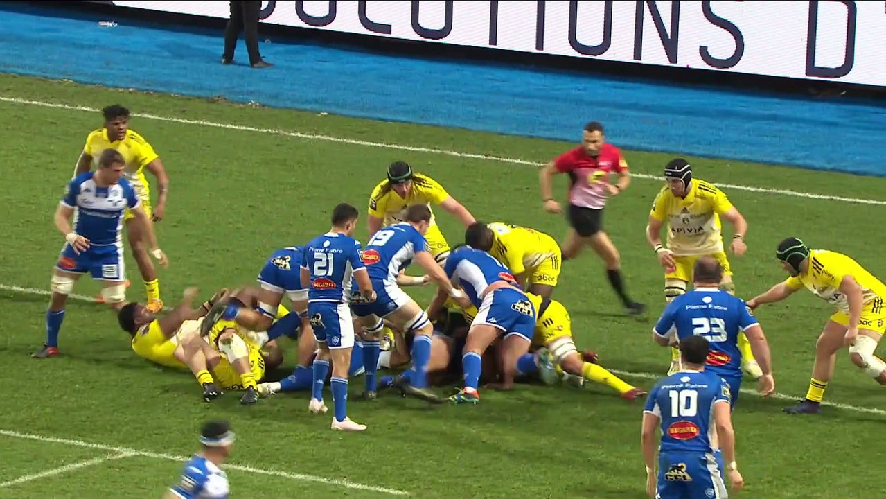 TOP 14 - Essai de Levan CHILACHAVA (CO) - Castres Olympique - Stade Rochelais - Saison 2022:2023