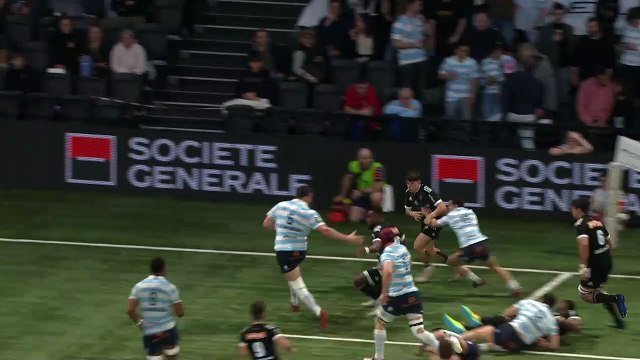 TOP 14 - Essai de Lucas PAULOS (CAB) - Racing 92 - CA Brive - Saison 2022:2023
