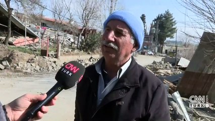 40 haneli köyden geriye 3 bina kaldı