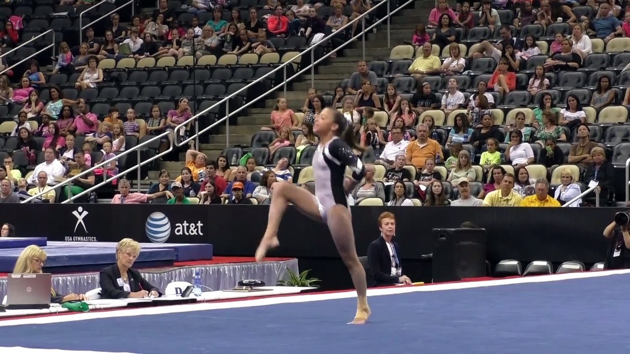 Ariana Agrapides - Floor - Day 1 - Floor - 2014 Junior US Gymnastics Championships