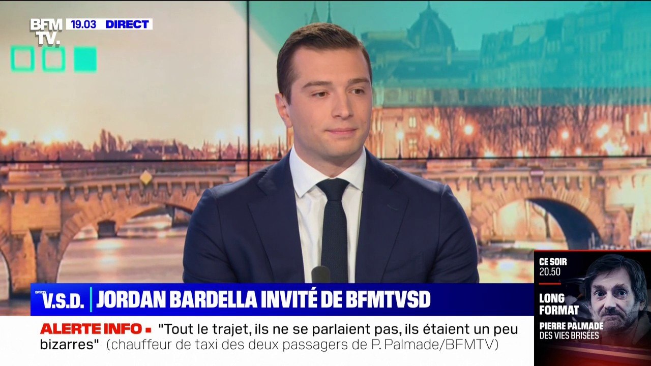 Retrait de permis pour conduite sous l'emprise de stupéfiants: la proposition de Gérald Darmanin "va dans le bon sens", affirme Jordan Bardella