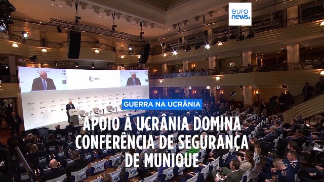 Apelos a mais armamento para Ucrânia na Conferência de Segurança de Munique