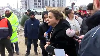 Enkaz başında şoke eden iddialarla büyük kavga