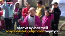 Kahramanmaraş'ta depremzede çocuklara moral etkinliği