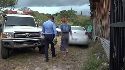 Matan y tiran a un barranco a mujer en barrio La Cabaña de la capital  Móvil de emergencia TGU