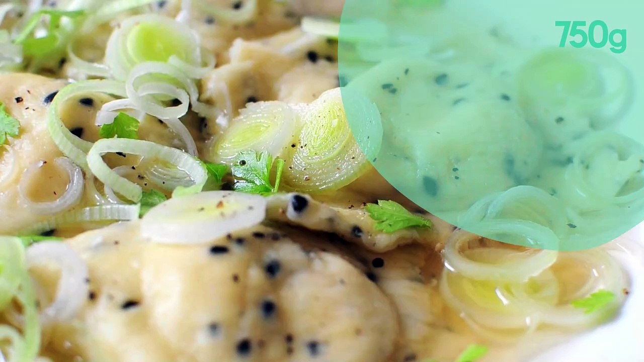 Ravioles de crevettes et son bouillon de crustacés Ariaké