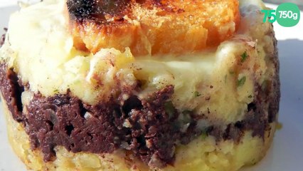 Parmentier de boudin noir aux 2 racines