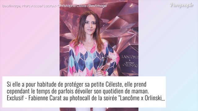 Fabienne Carat maman fière : Promenade parisienne avec sa fille Céleste et douce déclaration