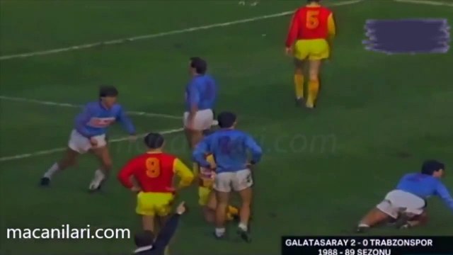 Galatasaray 2-0 Trabzonspor [HD] 04.12.1988 - 1988-1989 Turkish 1st League Matchday 16 + Comments