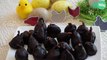 Mini-figues sèches farcies aux noix et enrobées de chocolat