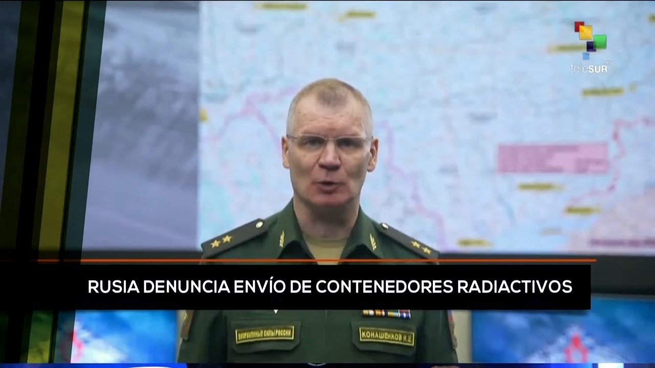 teleSUR Noticias 15:30 19-02: Rusia denuncia envío de sustancias radioactivas a Ucrania