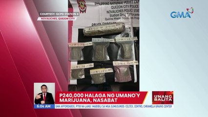 P240,000 halaga ng umano'y marijuana, nasabat | UB