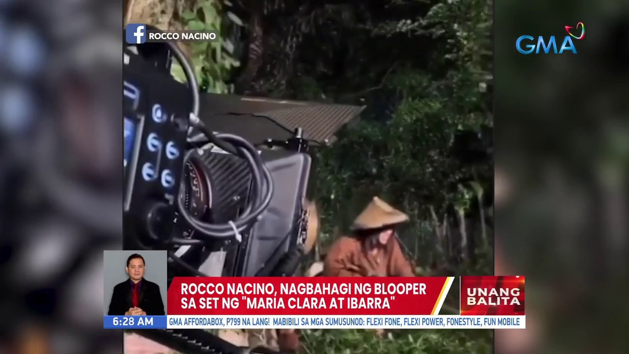 Rocco Nacino, nagbahagi ng blooper sa set ng "Maria Clara at Ibarra" | UB