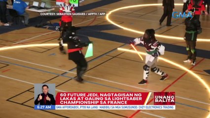 60 future Jedi, nagtagisan ng lakas at galing sa Lightsaber Championship sa France | UB