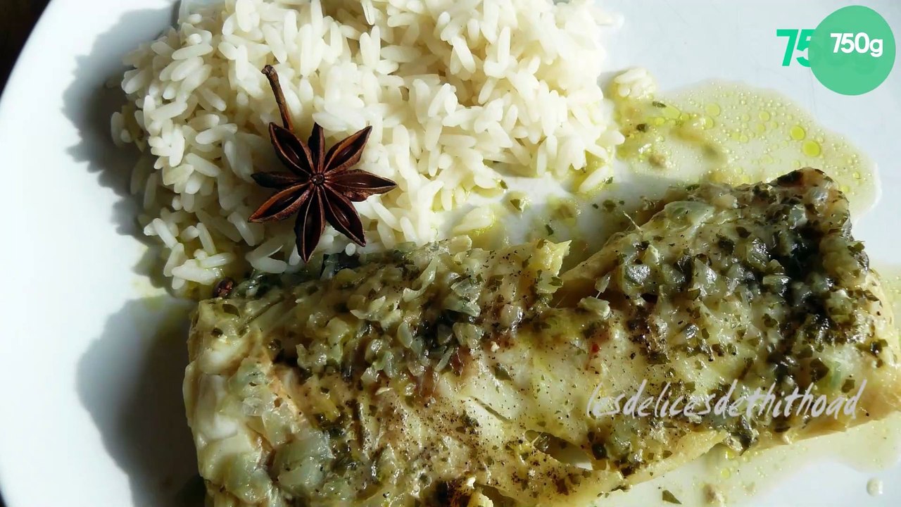 Filet de poisson aux épices douces