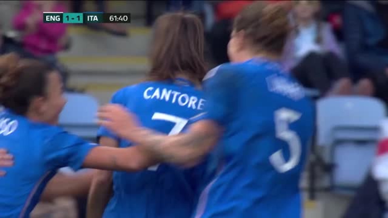 Daly brace sees England beat Italy in Arnold Clark Cup