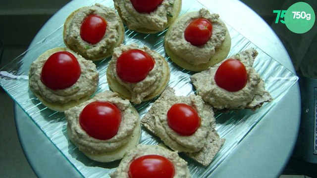 Rillettes de thon à la menthe