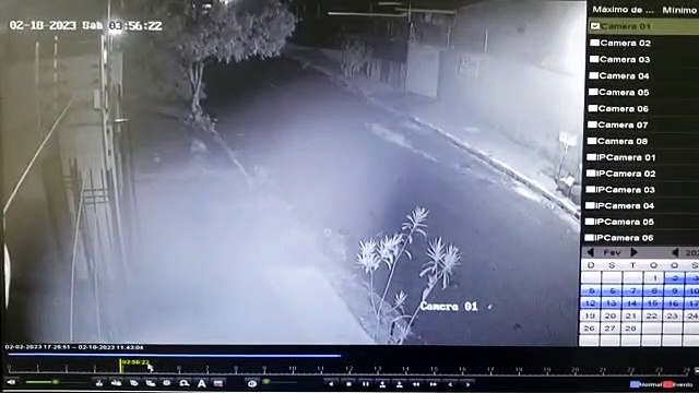 Câmara mostra momento em que mulher de 69 anos foi abordada provavelmente pelo homem que matou o médico Tortajada