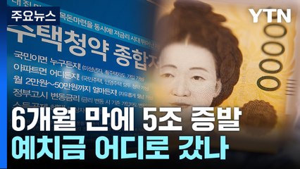 청약통장 해지자 급증...6개월 만에 5조 이상 '증발' / YTN